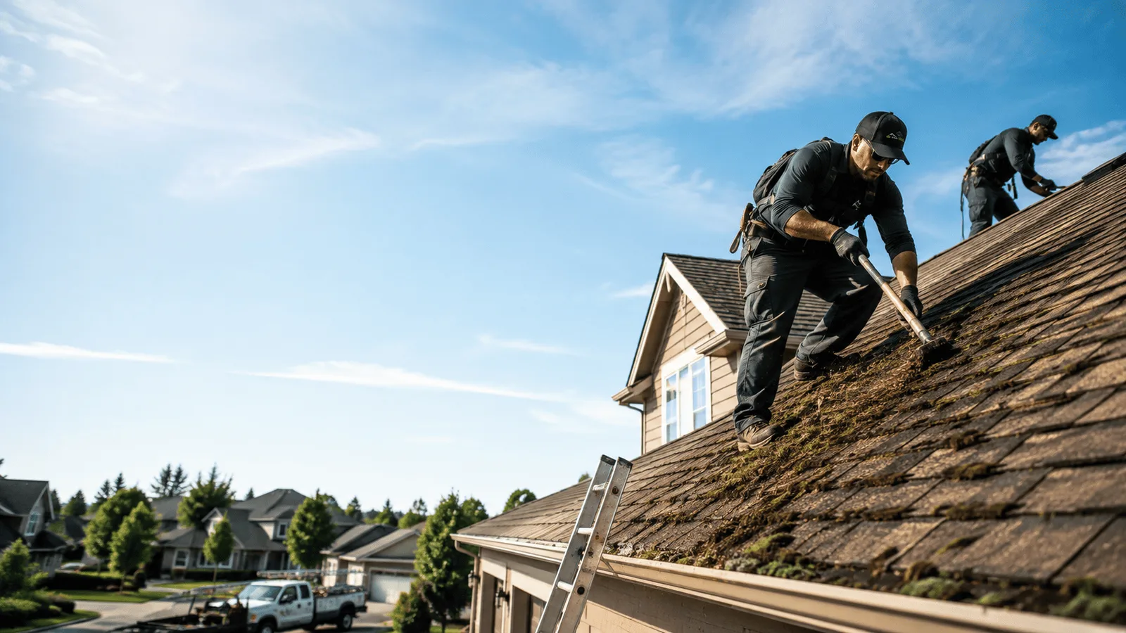 Roof Moss Removal in Rich Hill, MO near me